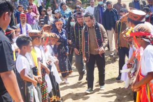 Bupati Hery hadiri hut
